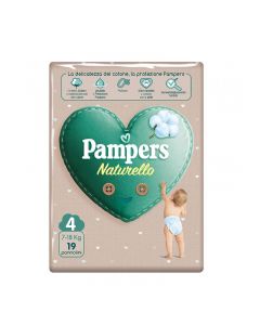 Pampers Naturello TG.4 - Maxi - 7/18 KG