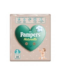 Pampers Naturello TG.3 - Midi - 4/9 KG