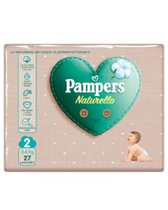 Pampers Naturello TG.2 - Mini - 3/6 KG