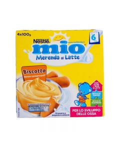 Mio Merenda Latte e Biscotto - 4X100GR