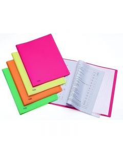 Portalistini Neon Fluo - 20X30 CM - 60 PZ - Colori Assortiti