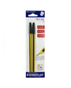 Staedtler Penna Noris Stick Nera 2 Pezzi