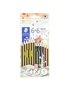 Staedtler 6 Matite Noris + 6 Matite Colorate