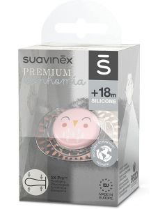 Suavinex Bonhomia Succhietto +18 mesi Rosa