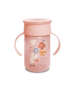 Suavinex Forest Tazza 360° 340ml - Rosa