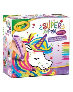 Crayola 250505 - Super Pen Unicorno Neon