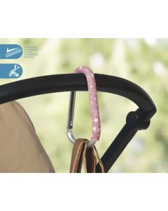 Kiokids Gancio per passeggino Rosa 