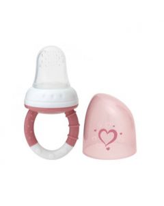 Kiokids Rete alimentare in silicone Rosa