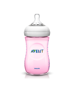 Avent Biberon Natural 260ml - Rosa