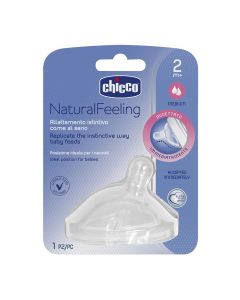 Chicco Tettarella Natural Feeling Flusso Medio 1 Pezzo