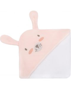 Kikkaboo Accappatoio Quadrato Spugna Rabbit in Love