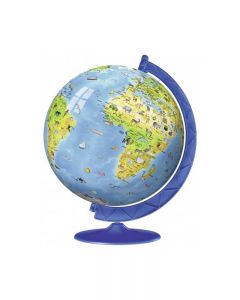 Ravensburger 12340 - Puzzle 3D Globo Geografico 180 pz