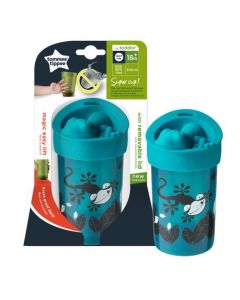 Tommee Tippee Tazza Super Cup con Coperchio 300ml - Blu