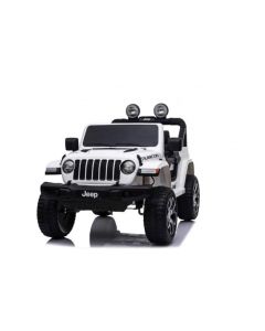 Jeep Wrangler Auto Elettrica Rubicon 12 V Bianca