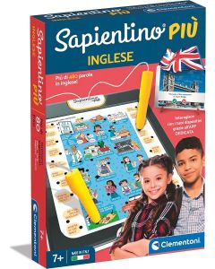 Clementoni Gioco elettronico per Imparare l'inglese-sapientino Penna interattiva