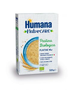 Humana Pastina Biologica Puntine - 320 gr