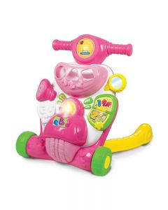 Clementoni 17089 - Primipassi Valentina Scooterina Gioco 2 in 1