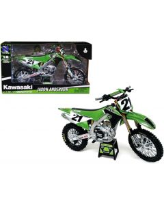 Moto Kawasaki Racing KX450 Anderson 1:6 - 49733