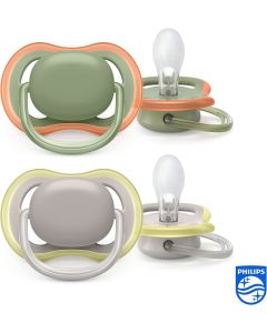 Avent Succhietto Neutro 6-18 Mesi, 2pz - SCF085/20           