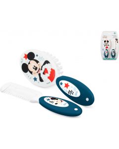 Lulabi Mickey Icon Spazzola e Pettine - 9680300