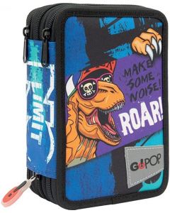 GoPop 22 Astuccio Triplo T-Rex - GiochiPreziosi GG9L2800            