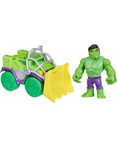 Spidey Veicolo con Personaggio Hulk - Hasbro F74575X0