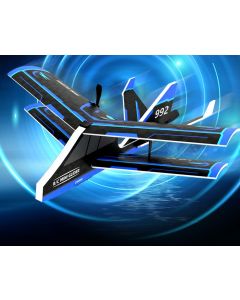 Aereo Radiocomandato Sky Pilot, Nero-Blu - ReelToys 0439                