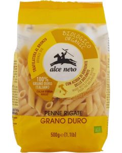 Penne Rigate di Semola, 500gr - Alcenero PN719               