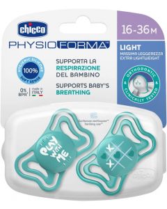 Chicco Succhietti Light 16-36M bimbo 2 pz. - 710392100           