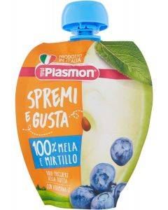 Plasmon Spremi & Gusta Mela e Mirtillo - 100GR