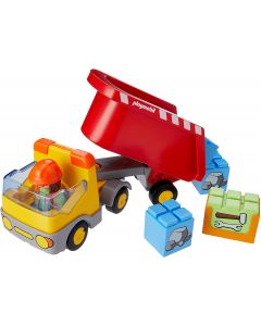 Playmobil 1.2.3 Camion del Cantiere