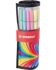 Pennarello Premium - STABILO Pen 68 - Rollerset con 25 colori assortiti - ARTY Edition