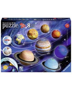 Ravensburger 11668 - Il Sistema Planetario - 3D Puzzleball