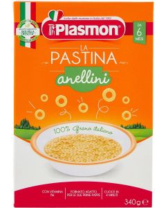 Plasmon Pastina Anellini - 340 gr