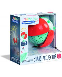 Clementoni 17265 - Stars Projector Proiettore Luci da Culla