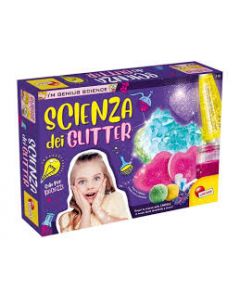 Liscianigiochi- I'm a Genius  Scienza dei Glitter, Multicolore, 77007