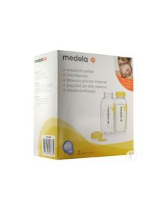 Medela Bottiglie per Conservazione Latte Materno 2pz da 250ml