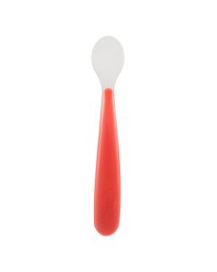 Chicco Cucchiaio Morbido in Silicone Rosso