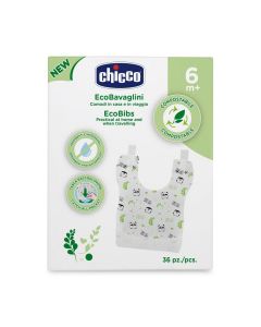 Chicco Bavaglini Monouso Compostabili 36pz