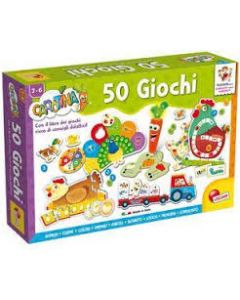 Lisciani Giochi Gioco per Bambini Carotina, Penna Parlante, 50 Giochi - 76710 