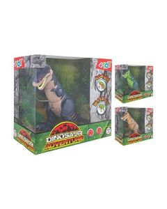 Dinosauro T-Rex Camminante Con Verso 3Ass