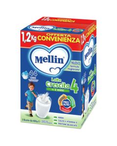 Mellin Latte Crescita 4 in Polvere - 1200gr