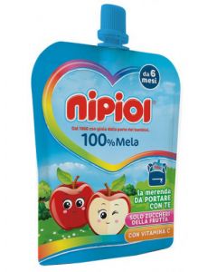 Nipiol Pouch Mela 90gr - 8001040201183       