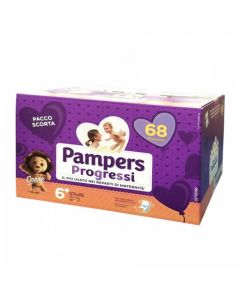 Pampers Progressi QUADRIPACK TG.6 - XL - +16 KG