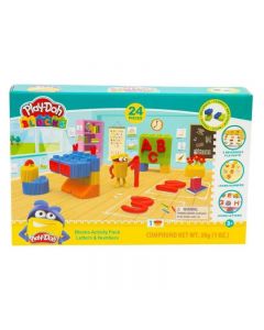 Playdoh Blocks Lettere e Numeri 24pz. - Grandi Giochi PLD04000