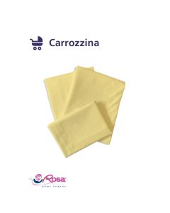 Completo per Carrozzina 3pz, Giallo - Rosa TRISC05             