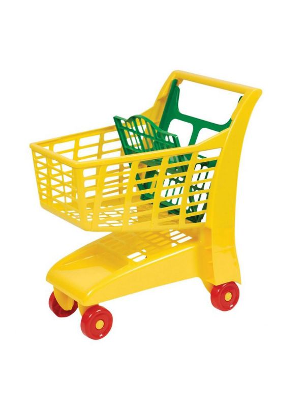 Carrello Spesa Supermercato In Plastica Colori Assortiti Androni