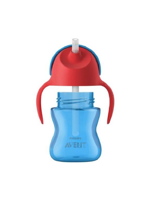 Avent Tazza Blu con Cannuccia Flessibile 200ml