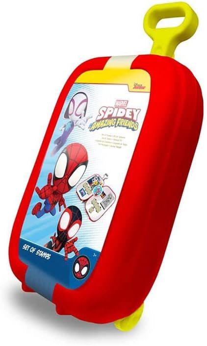 Multiprint Trolley Set Spiderman Album Stickers Pennarelli e Matite