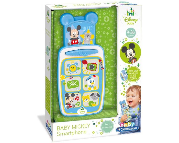 gioco giocattolo clementoni baby cellulare smartphone per bambini 6 mesi +